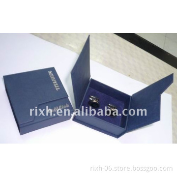 titanium cufflink with gift box/ cuff link/ fashion cufflink